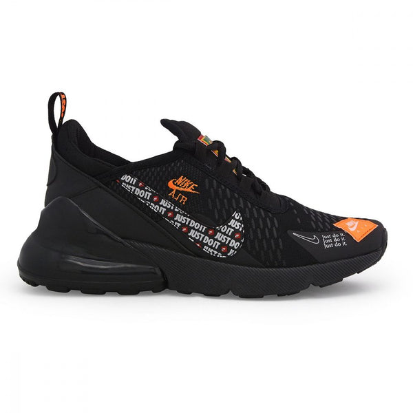 Tênis Air Max 270 Just Do It Preto Laranja