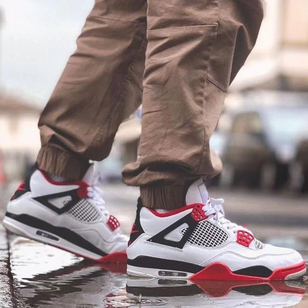 Bota Air Jordan 4 - Fire Red