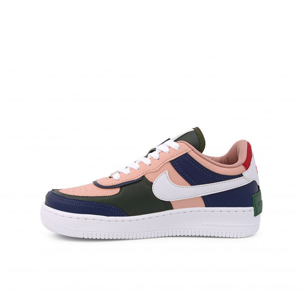 Tênis Air Force Shadow - Nude/Verde