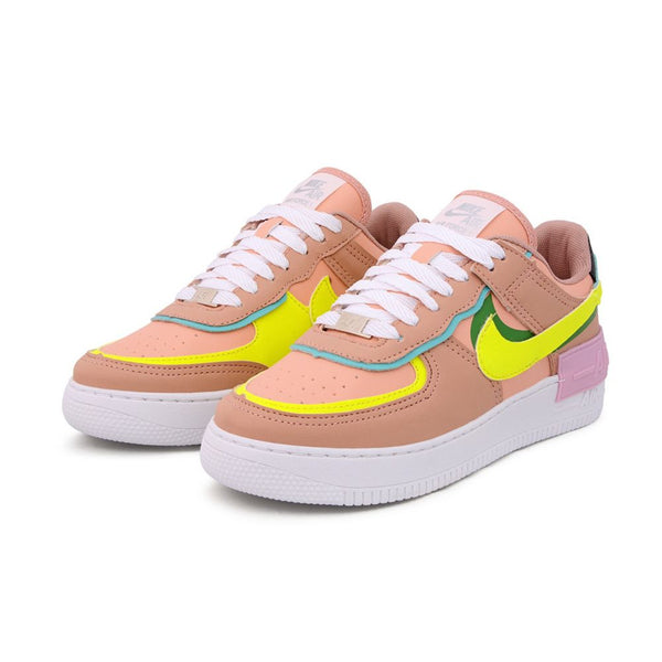 Tênis Air Force Shadow - Rosa/Limão