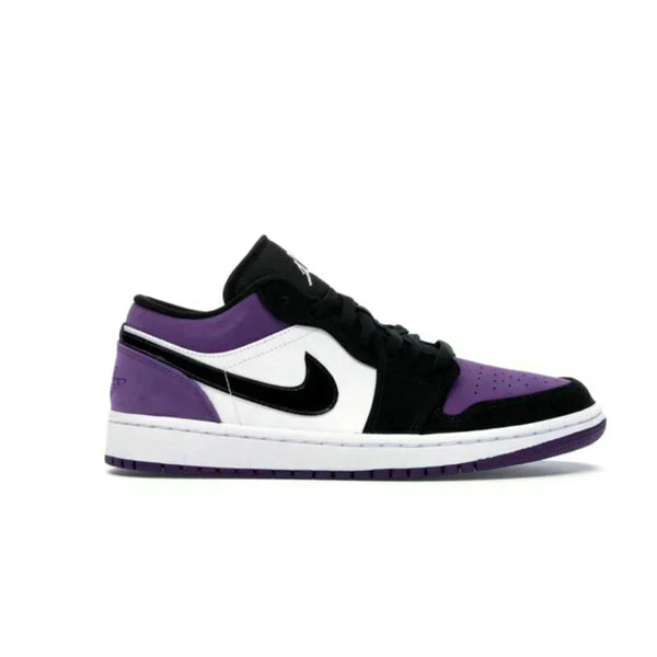 Tênis Air Jordan 1 Low OG Court Purple Preta/Roxa