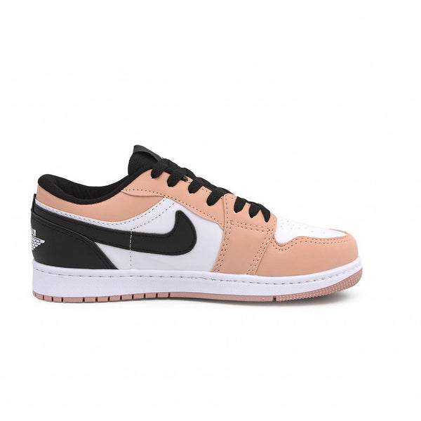 Tênis Air Jordan 1 Low OG Pink Quartz Branco/Nude