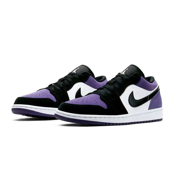 Tênis Air Jordan 1 Low OG Court Purple Preta/Roxa